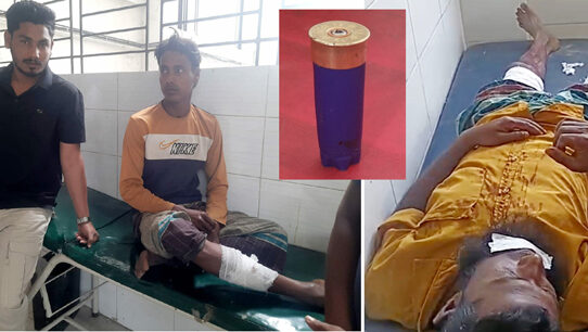 অবৈধ বালু উত্তোলনকে কেন্দ্র করে সশস্ত্র হামলায় অন্তত ৪জন গুলিবিদ্ধ